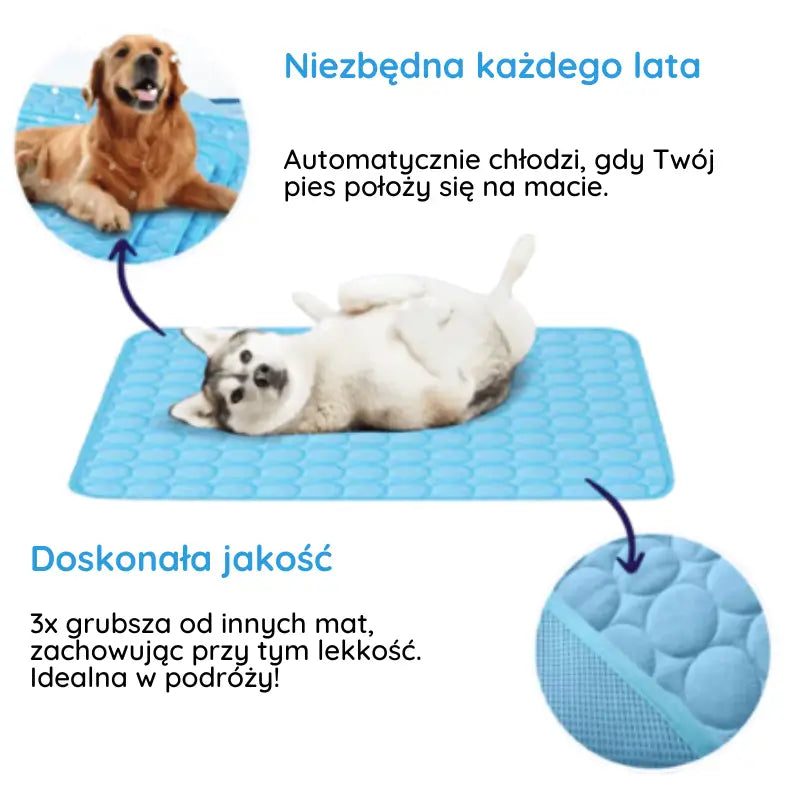 MrFluffyFriend® - Mata Chłodząca dla Psa i Kota