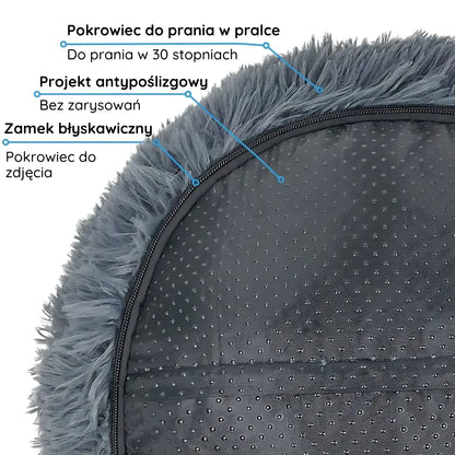 MrFluffyFriend® - Ortopedyczne uspokajające Prane legowisko dla psa